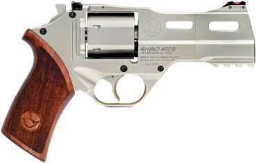 Revolver Chiappa Rhino 40DS 357 Magnum 4" Barrel Chrome Finish 340.222