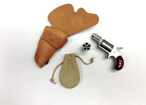 North American Arms Revolver MINI REV CAP BALL KIT 22 | 1-1/8" Barrel Wood Grip NAA-22LR-CBK