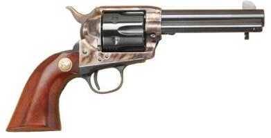Cimarron 1873 SAA Model P 38 WCF Revolver 4.75" Barrel Case Hardened Walnut Grip Standard Blued Finish MP685