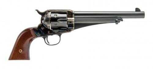 Cimarron 1875 Outlaw 45 Colt / 45 ACP Dual Cylinder 7.5" Barrel Standard Blued Frame & Finish Revolver 1-Piece Walnut Grip Md: CA154