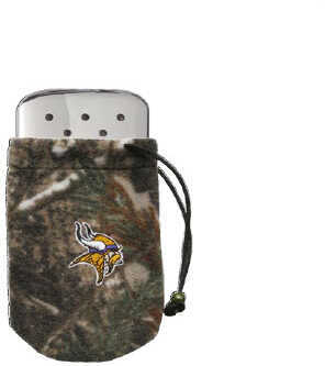 Zippo NFL/Realtree Logo Bag, w/Chrome Hand Warmer Minnesota Vikings 40305