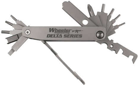 Wheeler AR Compact Armorers Tool Multi Silver Pouch included 1078948