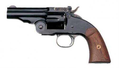 Taylor Uberti Top Break Schofield Revolver 6 Shot Blue Finish Walnut Grips 44-40 3.5" Barrel Model 0854