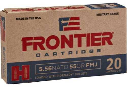 5.56mm Nato 150 Rounds Ammunition Hornady 63 Grain Full Metal Jacket