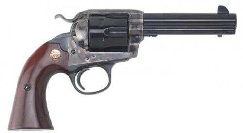 Cimarron Bisley Model 357 Magnum 4.75" Barrel Case Hardened Receiver 2-Piece Walnut Grip Standard Blued Finish Pistol CA602