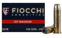 357 Magnum 50 Rounds Ammunition Fiocchi Ammo 158 Grain Hollow Point