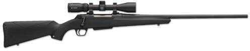 Winchester XPR 300 Mag 26" Blued Barrel Rounds With Scope Combo Package Black Synthetic Stock Bolt Action Rifle