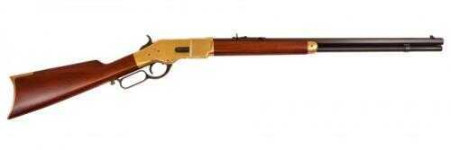 Cimarron 1866 Short Rifle 32-20 Winchester 24" Octagon Barrel 10-Round Capacity Brass Frame Standard Blued Finish