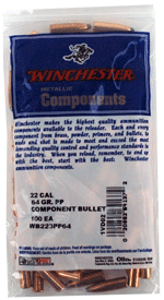 Winchester Bullets .22 Caliber .224 64 Grain PP Bag of 100
