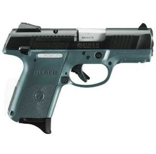 Ruger Sr9c Pistol 9mm 3.4" Barrel 10 + 1 Blue Titanium Cerakote
