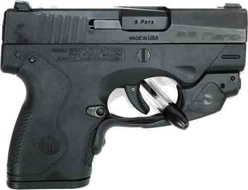 Used Beretta Nano Pistol 9mm 3" Barrel Fixed Sights With Laser Black And Holster