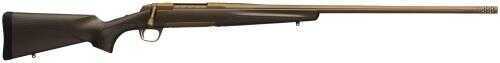 Browning X-Bolt Pro Long Range Bolt Action Rifle 300 Winchester Magnum 26" Heavy Fluted Threaded Barrel 3+1 Burnt Bronze Cerakote