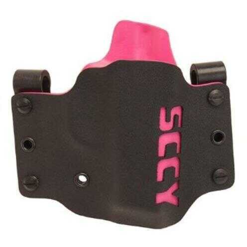 SCCY OWB Holster For CPX-1/CPX2 Vertical Logo, Pink Md: SC1011