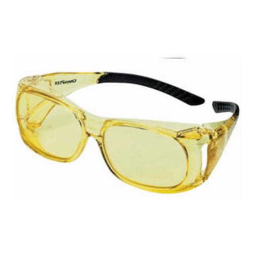 Champion Traps and Targets Shooting Glasses Over-Spec Ballistic, Amber 40634
