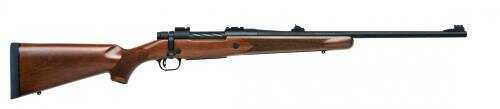 Mossberg Patriot<span style="font-weight:bolder; "> 375</span> <span style="font-weight:bolder; ">Ruger</span> 4 Round 22" Blued Barrel Walnut Stock Bolt Action Rifle