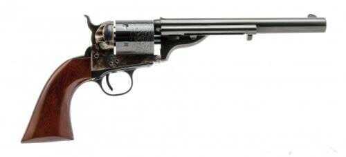 Cimarron Open Top Army 44 Colt & Russian 7.5" Barrel Case Hardened Standard Blue Revolver 1-Piece Walnut Grip Md:CA900