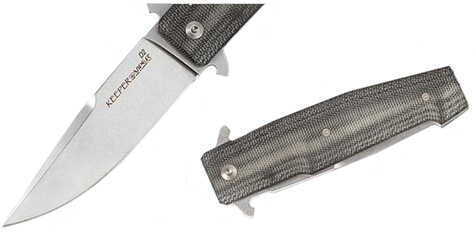 CAS Hanwei Keeper-Folder Black Micarta, Stone Washed KV0131