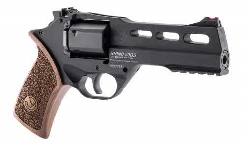 Click to see larger image. Chiappa Rhino Revolver 357 Magnum 5" Barrel Alloy Frame Black Finish Single Action 6 Round Pistol