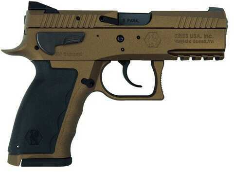 Click to see larger image. KRISS Sphinx SDP Compact Alpha 9MM 3.75" Burnt Bronze 15 Round S4WWSXXE022