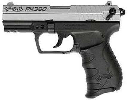 Click to see larger image. Walther PK380 40 S&W Nickel Finish 3.6" Barrel Semi-Auto Pistol WAN40002