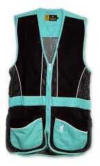Browning Lady Vest Sandoval Aqua/Black Medium 3050707502
