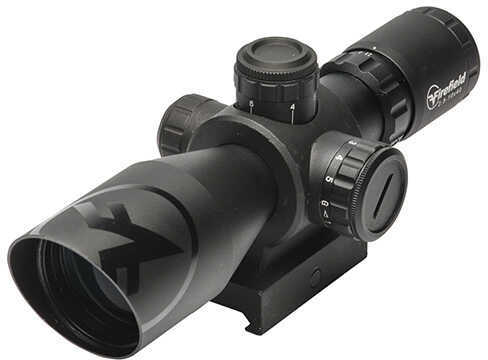 Firefield Barrage Riflescope 2.5-10x40mm with Red Laser, Black