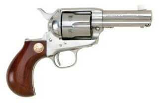 Cimarron Thunderer Stainless Steel Revolver 45 Colt 3.5" Barrel Walnut Smooth Grip Frame/Finish CA4506