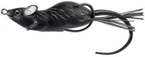 LIVETARGET Lures / Koppers Fishing and Tackle Corp Field Mouse Hollow Body Freshwater 2 1/4" 1/0 Hook Topwater Depth Black/Black
