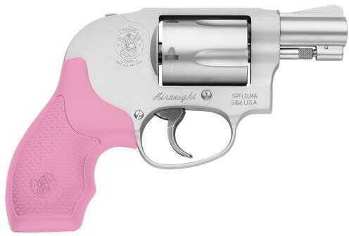 Smith & Wesson 638 38 Special Bodyguard With Pink And Black Grip Revolver 150468