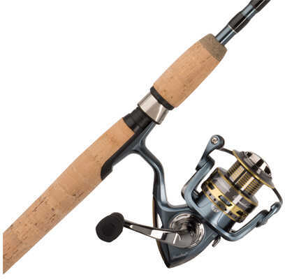 President Spinning Combo 20. 5.2:1 Gear Ratio, 4'8" Length 2pc, 1/32-3/16 Lure Rate, Ambidextrous M