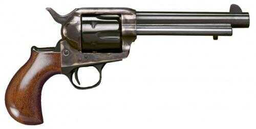 Cimarron Thunderer Revolver 45 Colt 5-1/2" Case Hardened Frame 1-Piece Walnut Smooth Standard Blued Finish