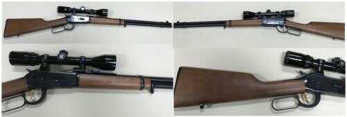 Used Winchester Lever Action Rifle 94AE 30-30 With Wood Stock And 3-9x40 Bushnell Scope