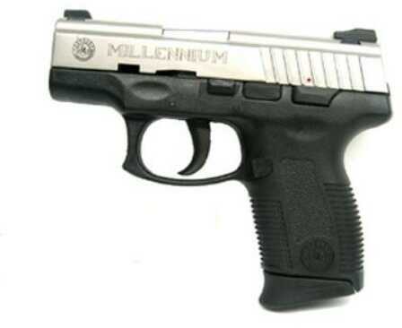 Pistol Taurus PT111 Millennium Pro 9mm Luger 3 1/4" Barrel 12+1 Round (Stainless Steel ) 1111039P12