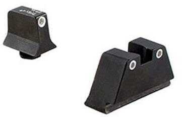 Trijicon Bright & Tough Night Sights Suppressor Height Set for Glock Pistols Green Tritium Front/Yellow Rear