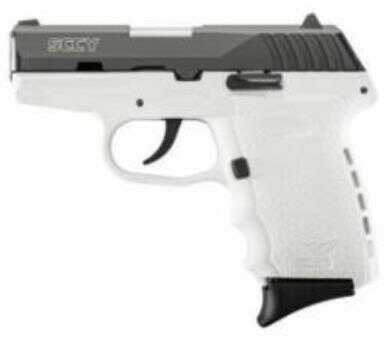SCCY CPX-2 CBWT Pistol 9mm 3.1" Barrel CRB NMS 10 Rounds Black and White