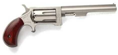 North American Arms Mini Revolver Sidewinder 22 Magnum 4" Barrel 5 Round Stainless Steel