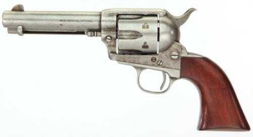 Taylor Uberti 1873 Catleman Revolver 357 Mag 4.75" Barrel With Antique Finish And Aged Walnut Grops