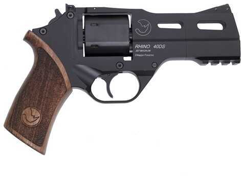 Click to see larger image. Chiappa Rhino Revolver 357 Magnum 4" Barrel 6 Round Black Finish Alloy Fixed Fiber Optic Front Adjustable Rear Sights Single Action Pistol CA Compliant
