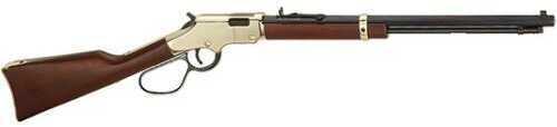 Henry Repeating Arms Rifle Golden Boy 22 Magnum 20.5" Barrel Rounds Brass Large Loop American Walnut