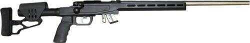 Anschutz 1710 XLR Bolt Action Rifle .22 Long 23" Heavy Barrel Stainless Steel/Black with M-LOK Chassis