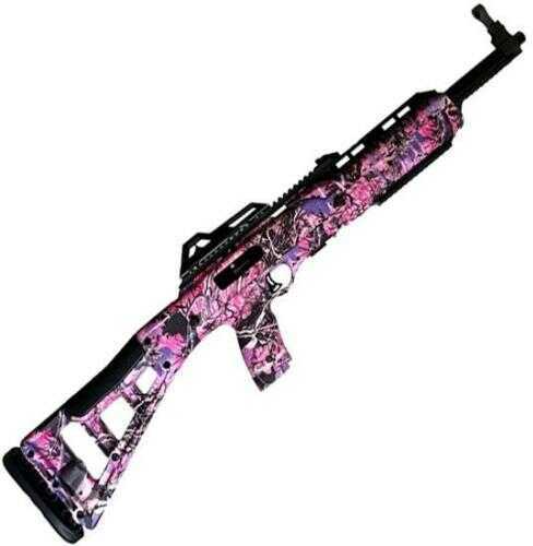 Hi-Point Rifle MKS Hi Point 9TS 9mm 16.5" Barrel Target Stock <span style="font-weight:bolder; ">Pink</span> Camo 10 Rounds