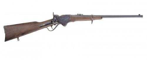 Cimarron 1865 Spencer Repeating Carbine 45 LC, 20-Inch Round Barrel Case Hardened Frame, Walnut Stock Rifle