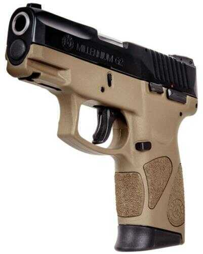 Taurus PT-111 Millenium Pro G2 Pistol 9mm Flat Dark Earth 12+1 Capacity 3.2" Barrel