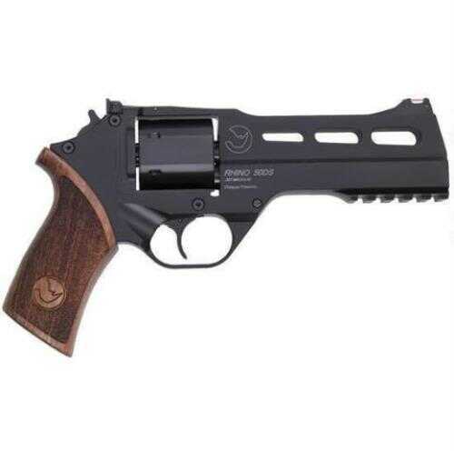 Chiappa Rhino 50DS 9mm Revolver 5-Inch Barrel, 6-Round Capacity, Adj. Sight Black/Walnut Md: 340245