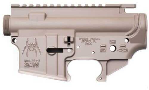 Lower Receiver Spikes Tactical Upper/Lower Semi-auto 223 Rem/5.56 NATO Flat Dark Earth Mil-spec