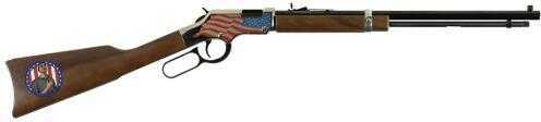 Henry Golden Boy Stand for the Flag Edition Lever Action Rifle .22 Long 20" Octagon Barrel 16 Rounds Adjustable Sights