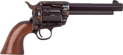 Cimarron El MALO 38 Special /357 Magnum Pw Fixed Sights 5.5" Octagon Barrel Blued Cased Colored Revolver