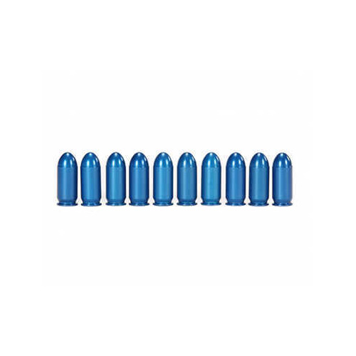A-Zoom Pistol Metal Snap Caps 45 Auto, Blue, Package of 10