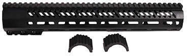 Mission First Tactical Tekko MLOK Rail System Fits AR Rifles 13.5" Free Float Metal Black Finish TMARFF13MRS