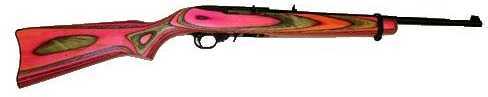 Ruger 1222 Rifle 10/22 Standard Carbine 22 LR 18.5" Barrel Round Pink Laminated